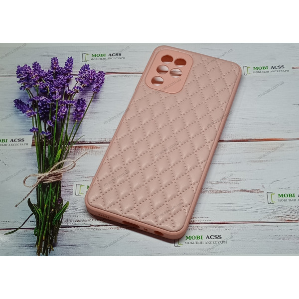 Силіконовий чохол накладка Samsung Galaxy M22, матовий, рожевого кольору.