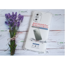 Прозорий силіконовий протиударний чохол для Xiaomi POCO K40 Pro з посиленими кутами
