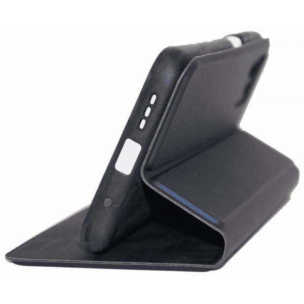 Чохол книга для Xiaomi Poco M3, штучна шкіра, з магнітом та підставкою, Lux, синього кольору.