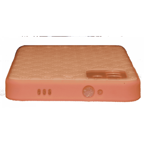 Силіконовий чохол накладка Xiaomi POCO M3, матовий, рожевого кольору.