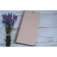 Чохол книга для Xiaomi Redmi 9T, штучна шкіра, з магнітом та підставкою, Lux, пудрового кольору.