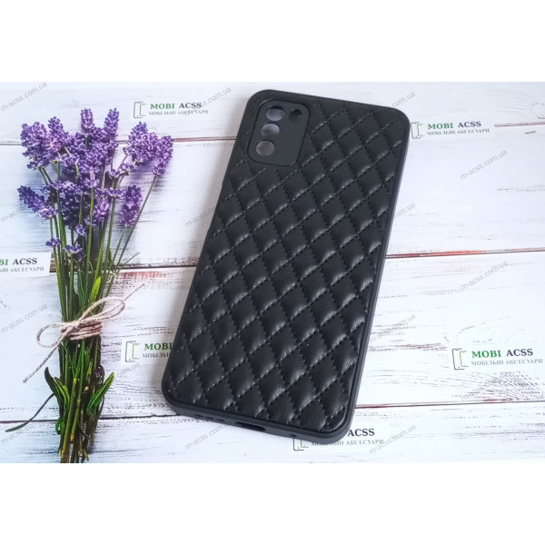 Силіконовий чохол накладка Xiaomi POCO M3, матовий, чорного кольору.
