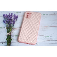 Силіконовий чохол накладка Xiaomi POCO M3, матовий, рожевого кольору.
