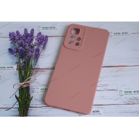 Силіконовий чохол накладка Xiaomi Redmi Note 11 (5G), матовий, пудрового кольору.