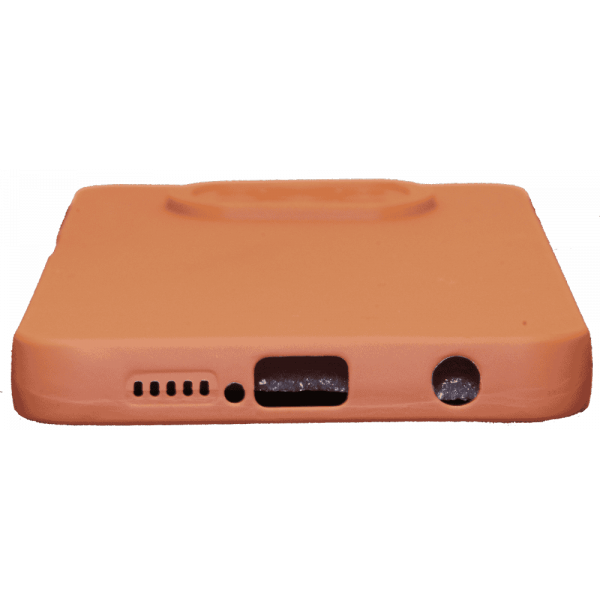 Силіконовий чохол накладка Xiaomi POCO X3 Pro, матовий, пудрового кольору.