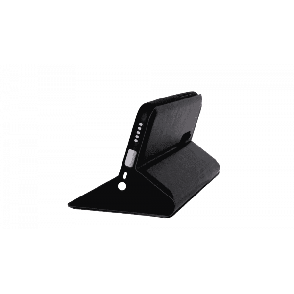Чохол книга шкіряна для Xiaomi Redmi 8, магнітом та підставкою, Mustang, чорного кольору.