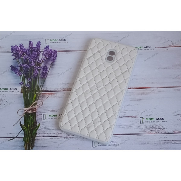 Силіконовий чохол накладка Xiaomi Redmi 8А, матовий, білого кольору.