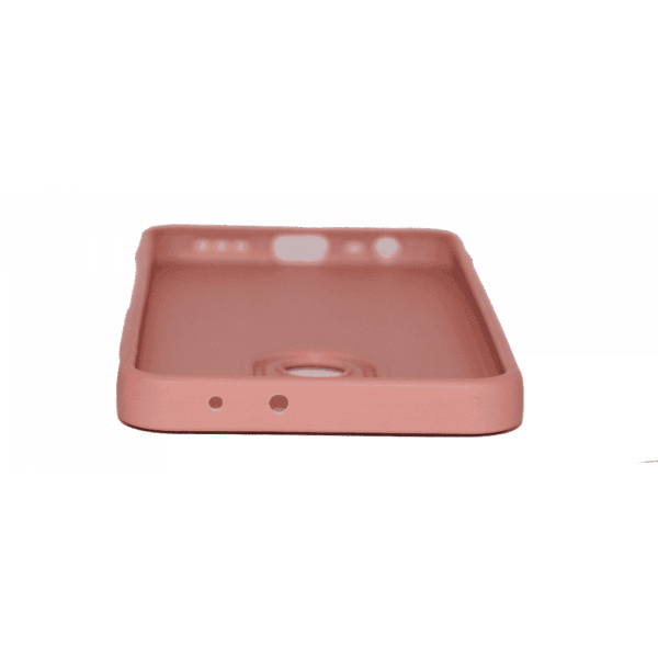 Силіконовий чохол накладка Xiaomi Redmi 9, матовий, пудрового кольору.