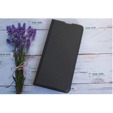 Чохол книга для Xiaomi Redmi 9, штучна шкіра, з магнітом та підставкою, Lux, чорного кольору.