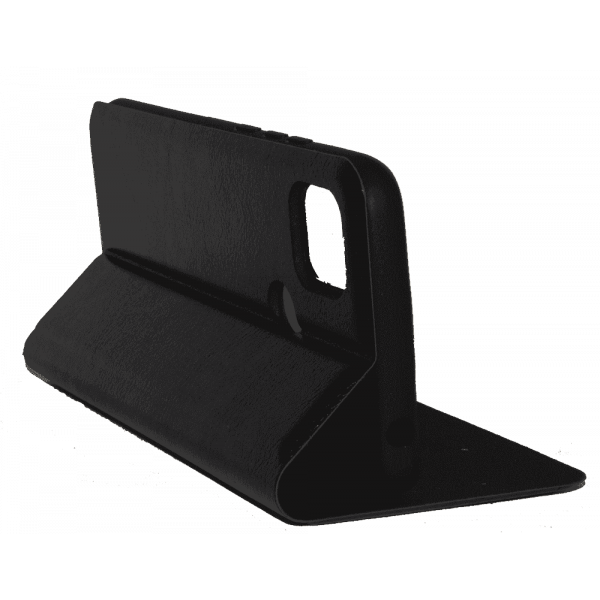 Чохол книга шкіряна для Xiaomi Redmi 10A, магнітом та підставкою, Mustang, чорного кольору.