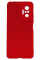 Силіконовий чохол Xiaomi Redmi Note 10 Pro (4G) з мікрофіброю, матовий, червоного кольору.