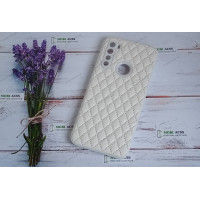 Силіконовий чохол накладка Xiaomi Redmi Note 8, матовий, білого кольору.