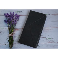 Чохол книга шкіряна для Xiaomi Redmi Not 8, магнітом та підставкою, Business Leather, чорного кольору.