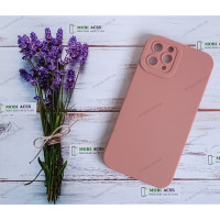 Силіконовий чохол накладка iPhone 11 Pro, матовий, темно-пудрового кольору.
