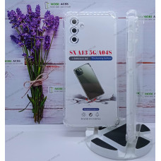 Силіконовий чохол Samsung Galaxy A13 (5G)  матовий, з закритою камерою чохол на телефон Самунг а13 5г прозорий. Посилені кути.