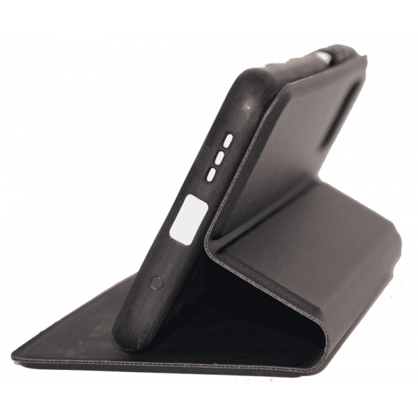 Чохол книга для Xiaomi Poco M3, штучна шкіра, з магнітом та підставкою, Lux, чорного кольору.