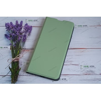 Чохол книга для Xiaomi Poco M3, штучна шкіра, з магнітом та підставкою, Lux, м'ятного кольору.