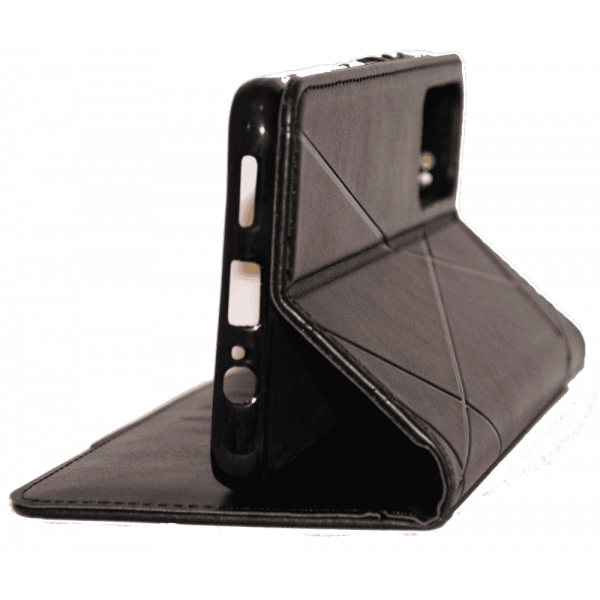 Чохол книга шкіряна для Xiaomi Redmi Note 11 (5G), магнітом та підставкою, Business Leather, чорного кольору.