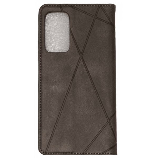 Чохол книга шкіряна для Xiaomi Redmi Note 11 (5G), магнітом та підставкою, Business Leather, сірого кольору.
