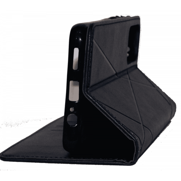 Чохол книга шкіряна для Xiaomi Redmi Note 11 (5G), магнітом та підставкою, Business Leather, синього кольору.