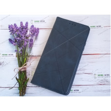 Чохол книга шкіряна для Xiaomi Redmi Note 11 (5G), магнітом та підставкою, Business Leather, синього кольору.