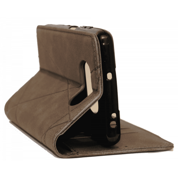 Чохол книга шкіряна для Xiaomi Poco X3 Pro, магнітом та підставкою, Business Leather, сірого кольору.