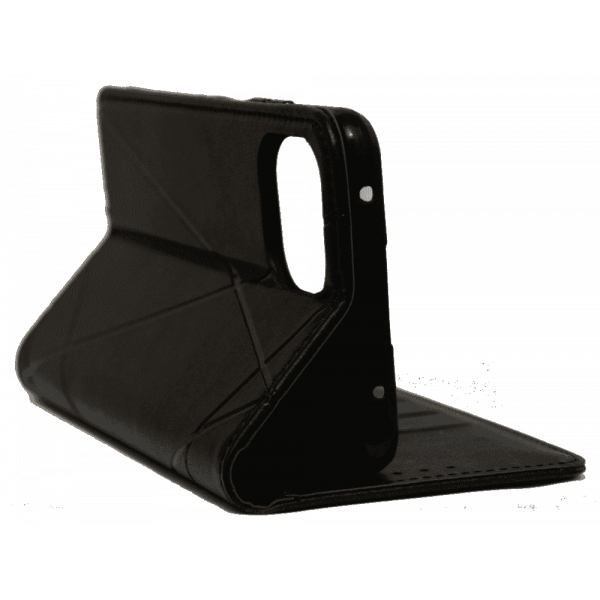 Чохол книга шкіряна для Xiaomi Redmi Mi 11 Lite, магнітом та підставкою, Business Leather, чорного кольору.