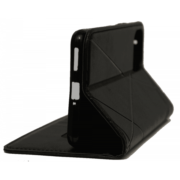 Чохол книга шкіряна для Xiaomi Redmi Mi 11 Lite, магнітом та підставкою, Business Leather, чорного кольору.