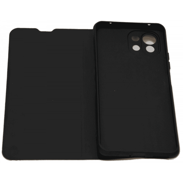 Чохол книга для Xiaomi Redmi Mi 11 Lite, штучна шкіра, з магнітом та підставкою, Lux, пудрового кольору.