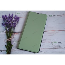 Чохол книга для Xiaomi Redmi Mi 11 Lite, штучна шкіра, з магнітом та підставкою, Lux, м'ятного кольору.