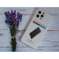 Прозорий силіконовий протиударний чохол для iPhone 12 Pro Max з посиленими кутами