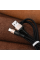 Кабель для зарядки Hoco X26 дата кабель, швидка зарядка, USB та Type-C, 3A, Чорний.
