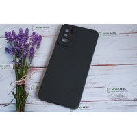 Силіконовий чохол накладка Xiaomi Redmi Note 10 (5G), матовий, чорного кольору.